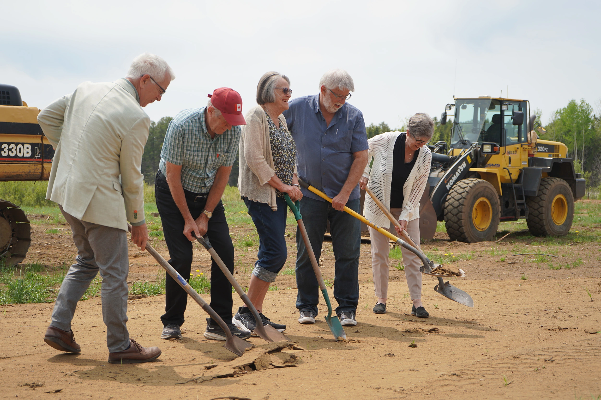 Breaking Ground Breaking Ground Ceremony
