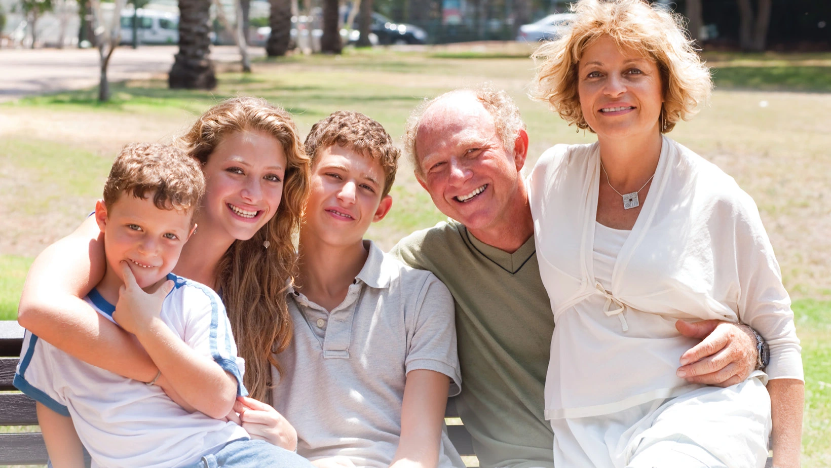 Grandparents & kids together